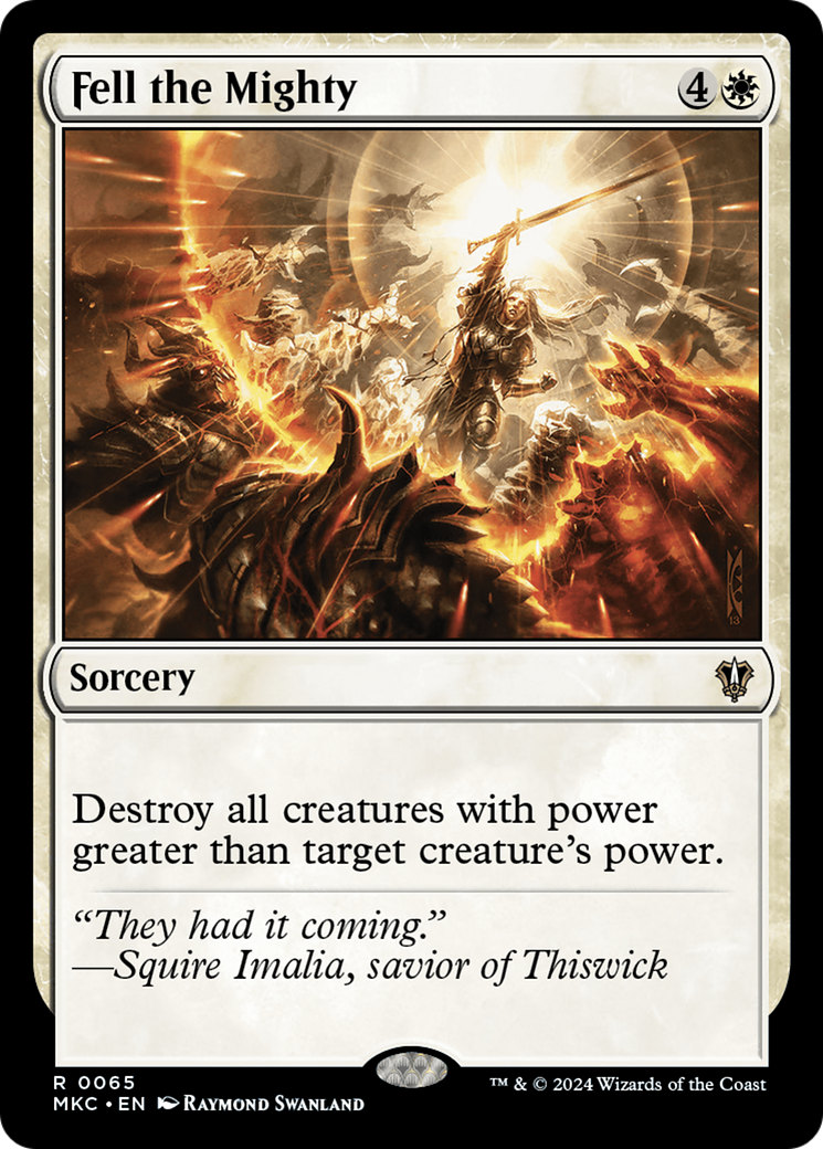 Fell the Mighty (MKC-065)