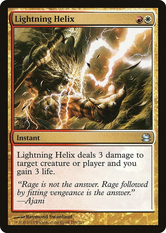 Lightning Helix (MMA-179) (Foil)