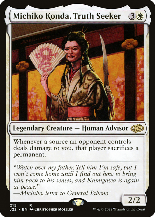 Michiko Konda, Truth Seeker (J22-215)