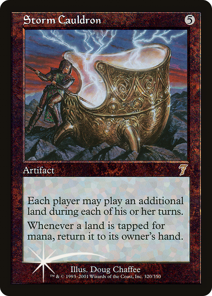 Storm Cauldron (7ED-320★) (Foil)