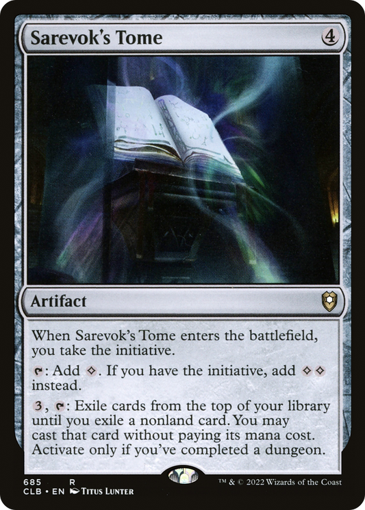 Sarevok's Tome (CLB-685)