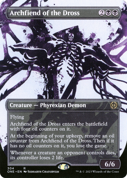 Archfiend of the Dross (ONE-304) (Showcase) (Borderless)