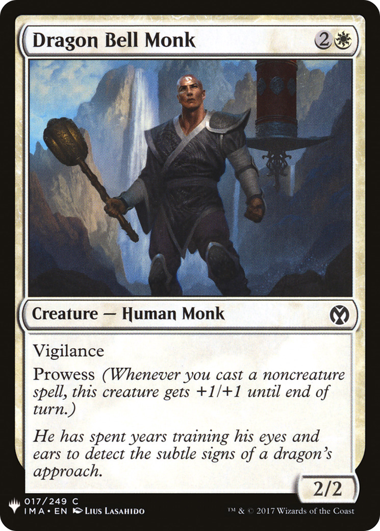 Dragon Bell Monk (LIST-IMA-17)