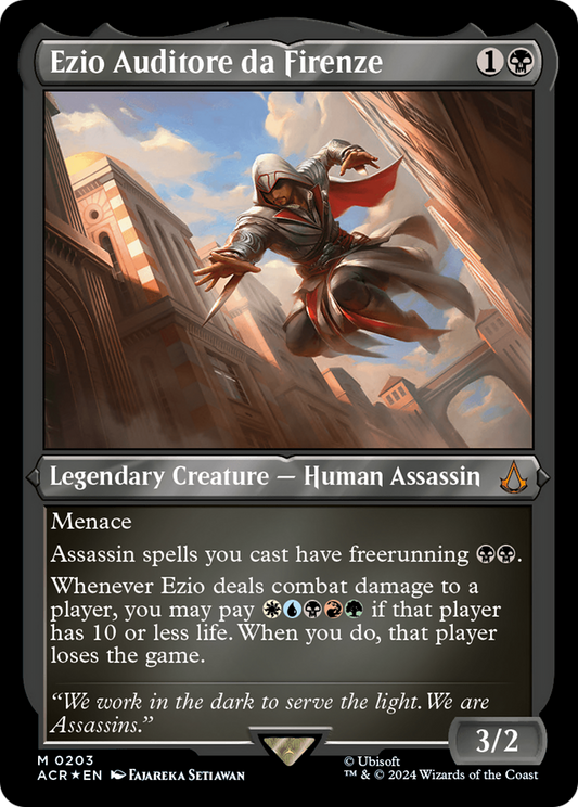 Ezio Auditore da Firenze (ACR-203) (Etched Foil)