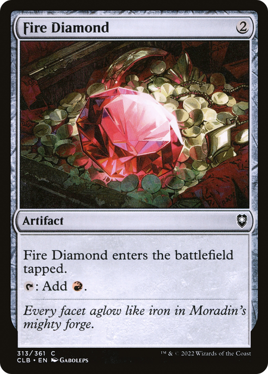 Fire Diamond (CLB-313) (Foil)
