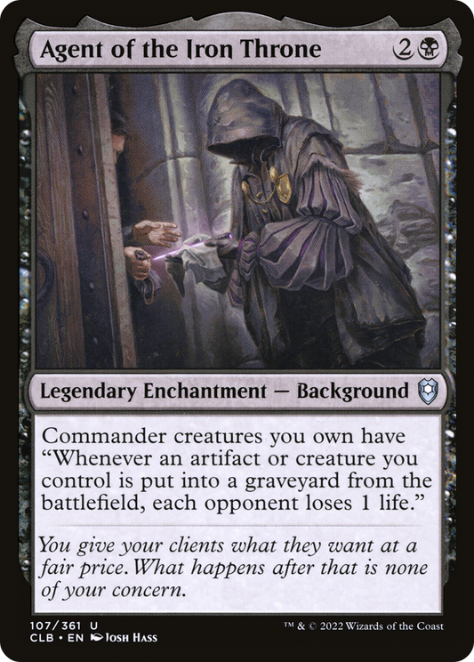 Agent of the Iron Throne (CLB-107)