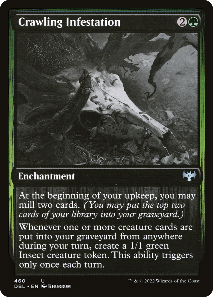 Crawling Infestation (DBL-460) (Foil)
