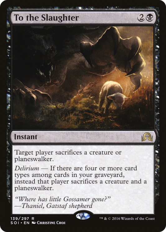 To the Slaughter (SOI-139) (Foil)