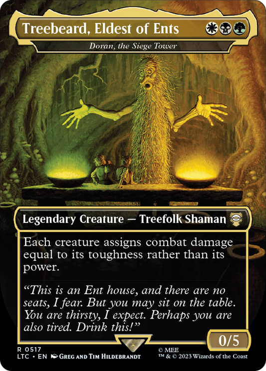 Treebeard, Eldest of Ents / Doran, the Siege Tower (LTC-517) (Borderless)