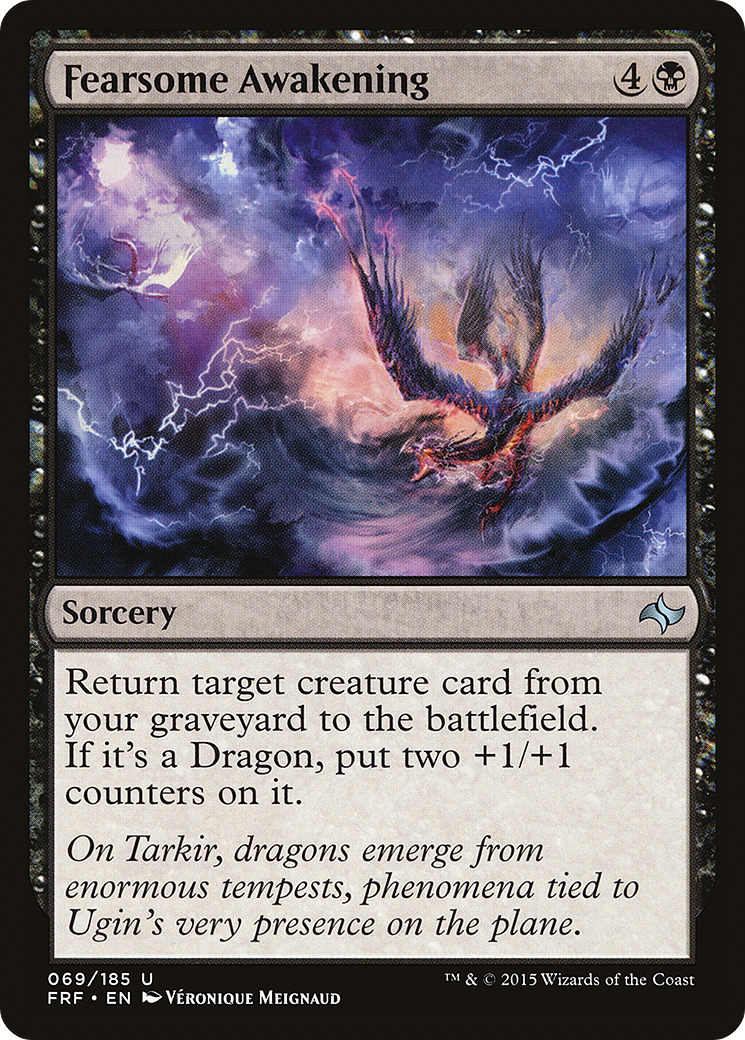 Fearsome Awakening (FRF-069) (Foil)