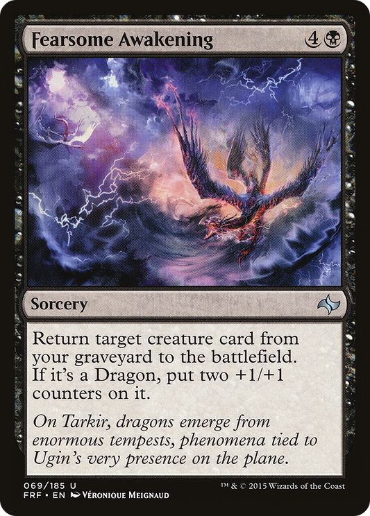 Fearsome Awakening (FRF-069) (Foil)