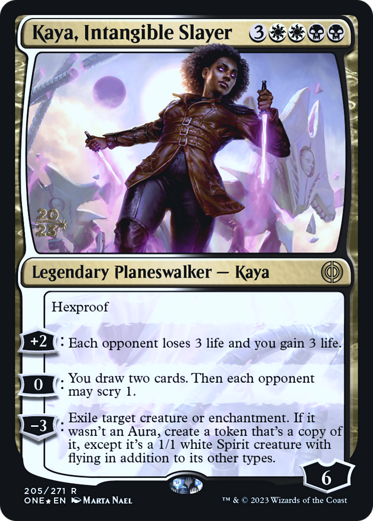 Kaya, Intangible Slayer (PRE-205S) (Foil)