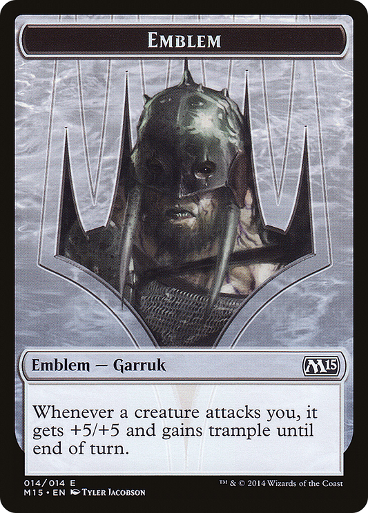 Garruk, Apex Predator Emblem (M15-014)