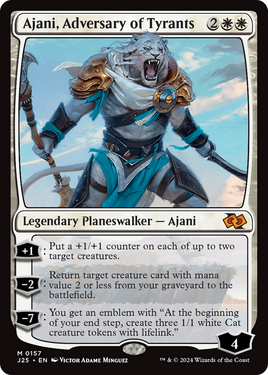 Ajani, Adversary of Tyrants (J25-157)