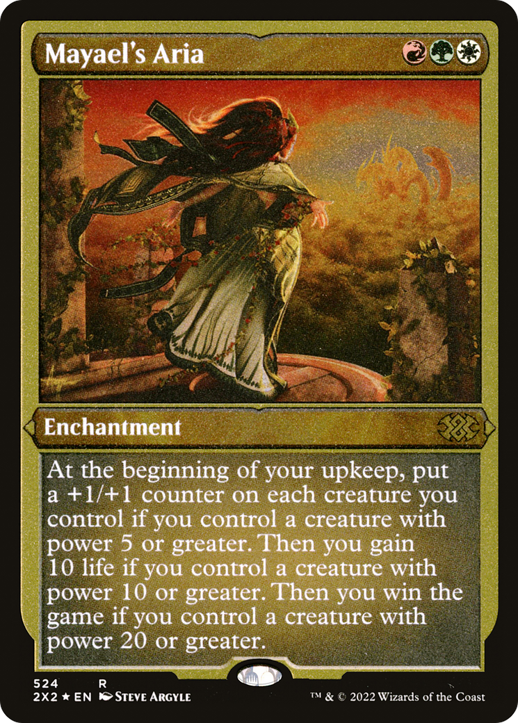 Mayael's Aria (2X2-524) (Etched Foil)
