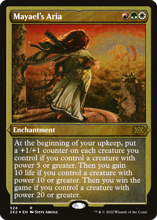 Mayael's Aria (2X2-524) (Etched Foil)
