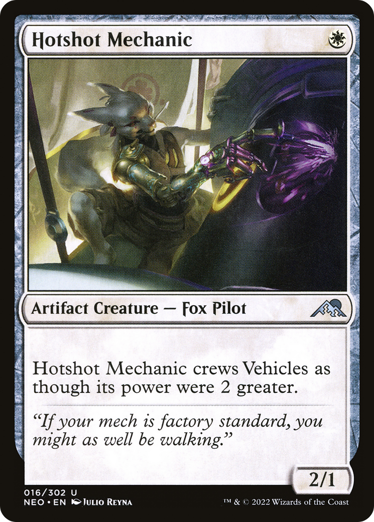 Hotshot Mechanic (NEO-016) (Foil)