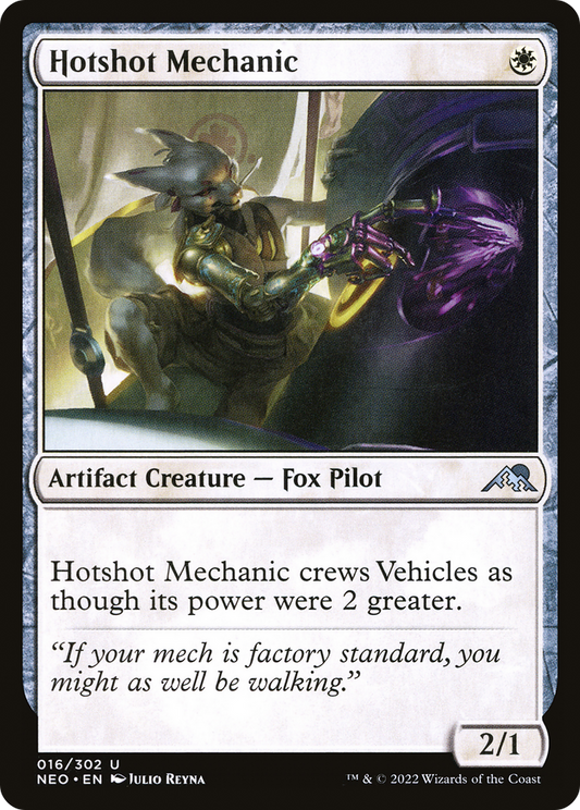 Hotshot Mechanic (NEO-016) (Foil)