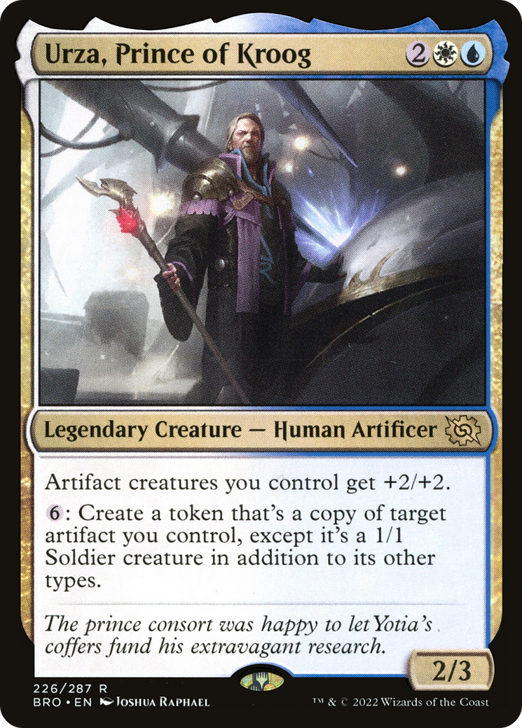 Urza, Prince of Kroog (BRO-226) (Foil)