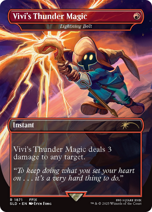 Vivi's Thunder Magic / Lightning Bolt (SLD-1871) (Borderless)