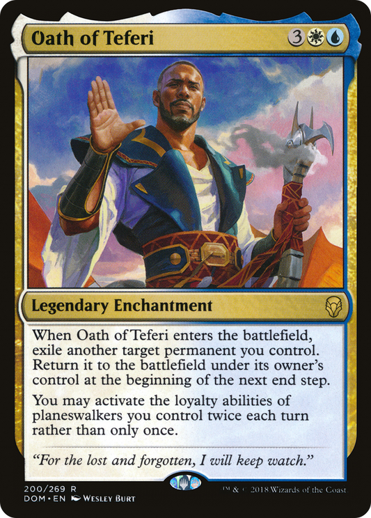 Oath of Teferi (DOM-200) (Foil)