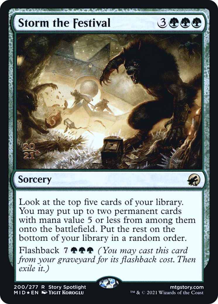 Storm the Festival (PRE-200S) (Foil)