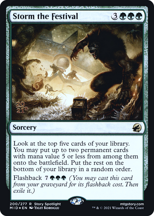 Storm the Festival (PRE-200S) (Foil)