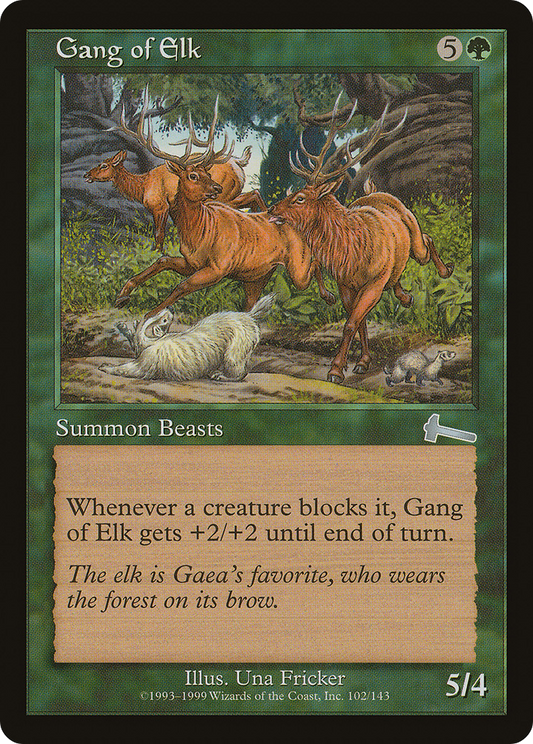 Gang of Elk (ULG-102) (Foil)