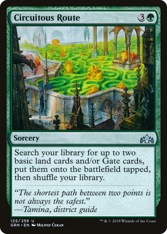 Circuitous Route (GRN-125) (Foil)