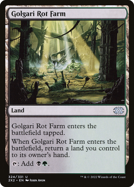 Golgari Rot Farm (2X2-324) (Foil)