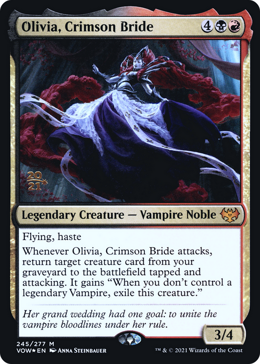 Olivia, Crimson Bride (PRE-245S) (Foil)