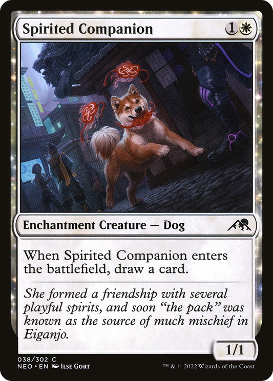 Spirited Companion (NEO-038) (Foil)