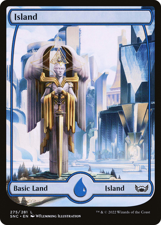Island (SNC-275) (Full Art) (Foil)