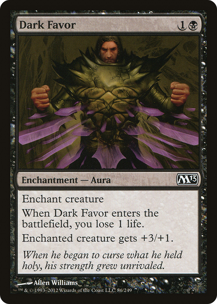 Dark Favor (M13-086)