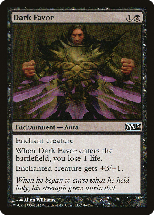 Dark Favor (M13-086)