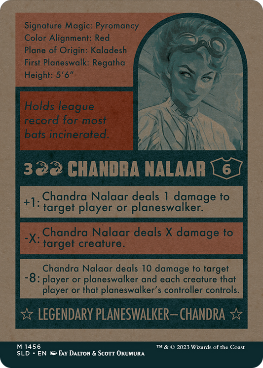 Chandra Nalaar // Chandra Nalaar (SLD-1456) (Full Art) (Borderless)