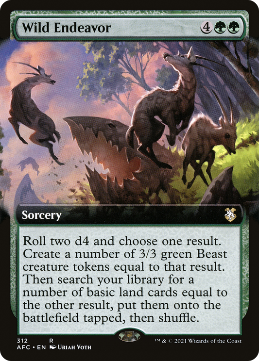Wild Endeavor (AFC-312) (Extended Art)