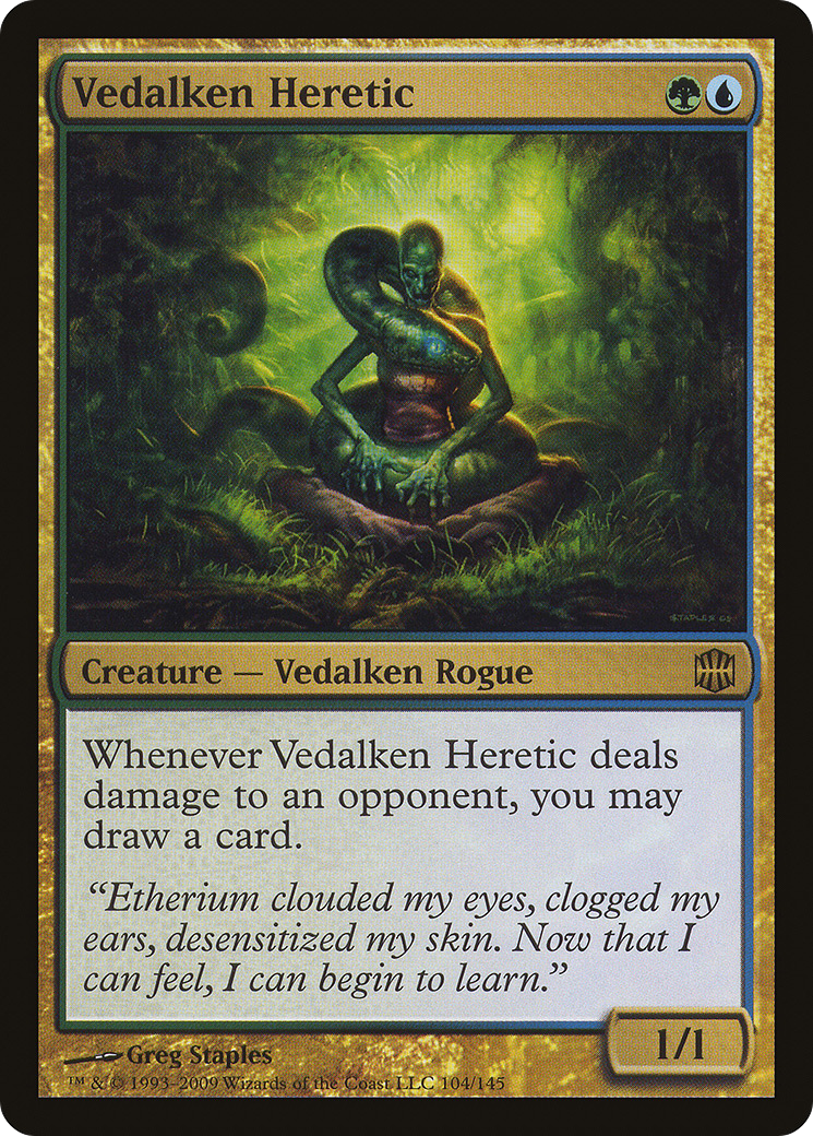 Vedalken Heretic (ARB-104) (Foil)