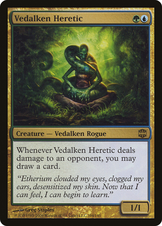 Vedalken Heretic (ARB-104) (Foil)