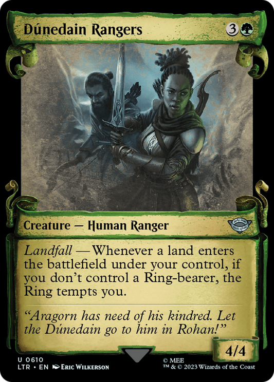 Dúnedain Rangers (LTR-610) (Showcase) (Scroll) (Foil)