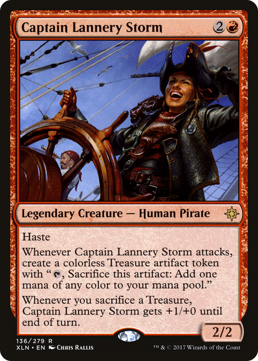 Captain Lannery Storm (XLN-136) (Foil)