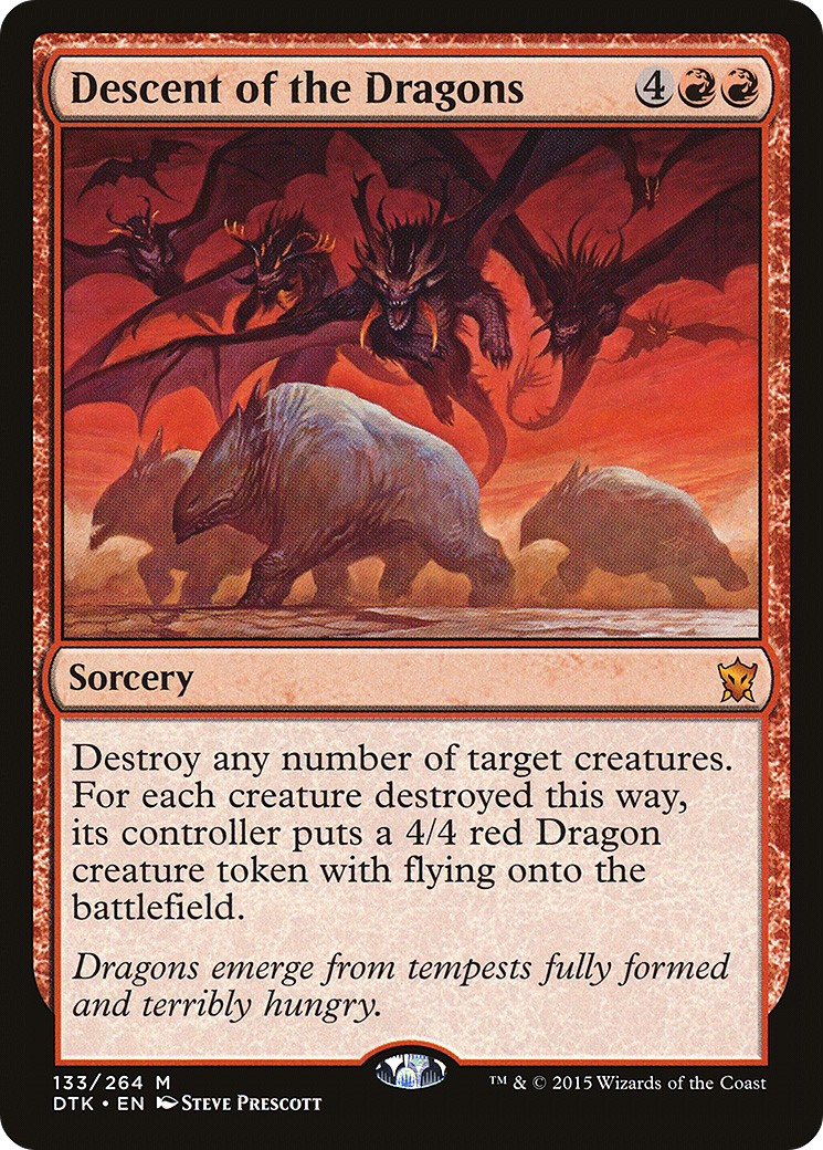 Descent of the Dragons (DTK-133) (Foil)