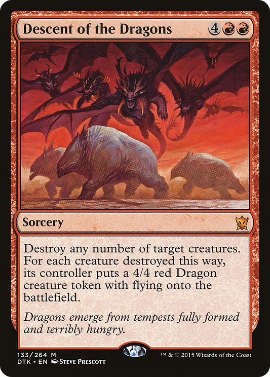 Descent of the Dragons (DTK-133) (Foil)