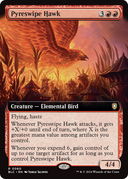 Pyreswipe Hawk (BLC-060) (Extended Art)