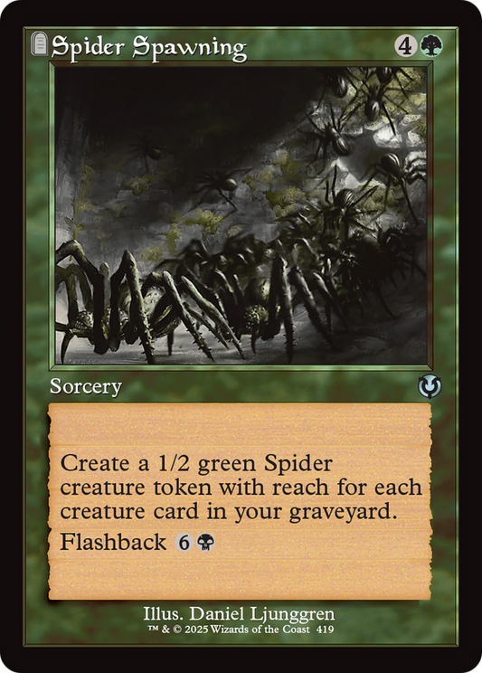 Spider Spawning (INR-419)