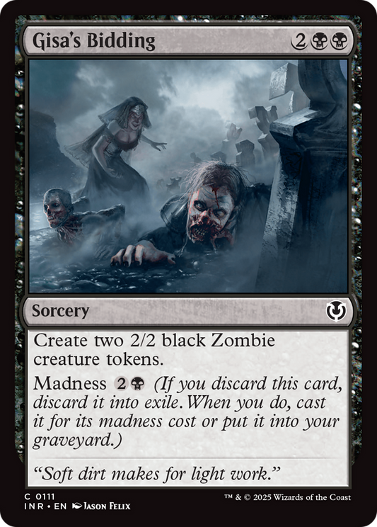 Gisa's Bidding (INR-111) (Foil)