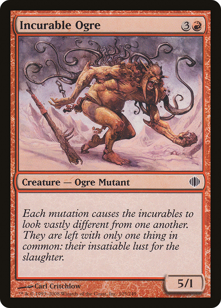 Incurable Ogre (ALA-105) (Foil)