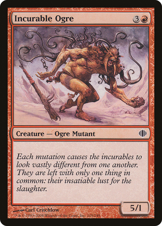 Incurable Ogre (ALA-105) (Foil)