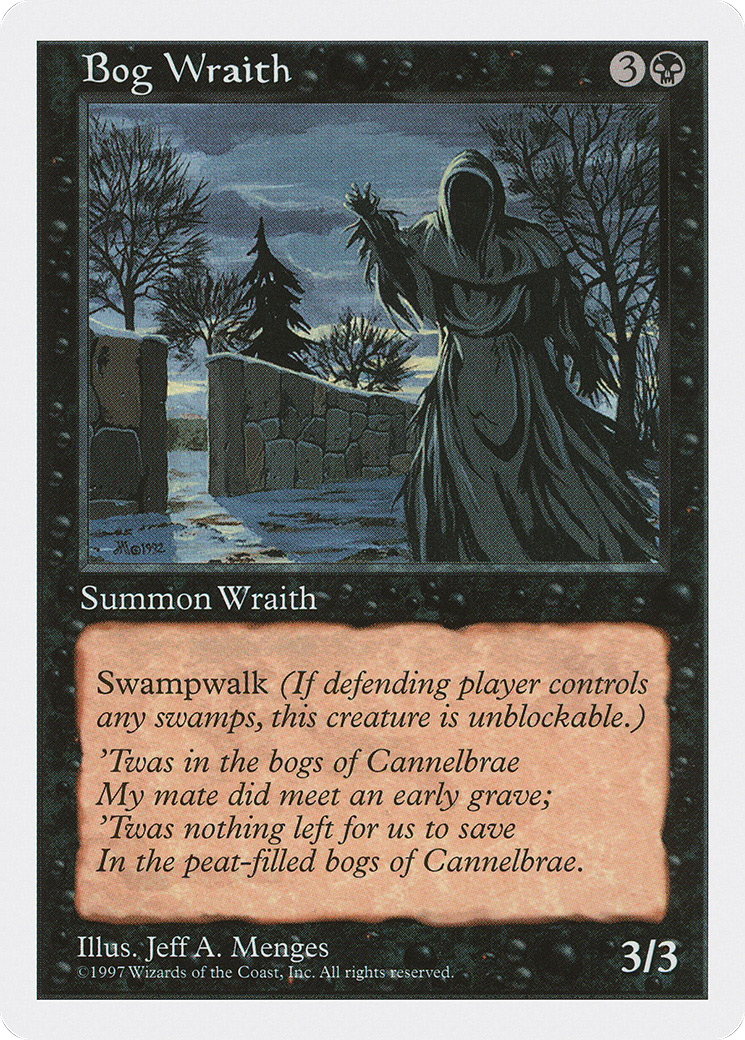 Bog Wraith (5ED-147)