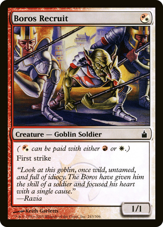 Boros Recruit (RAV-243) (Foil)